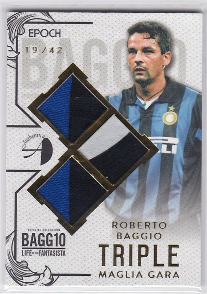 Epoch Baggio バッジョ インテル トリプルジャージ パッチ 19/42