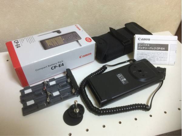 【純正】CANON コンパクトバッテリーパック CP-E4【美品】