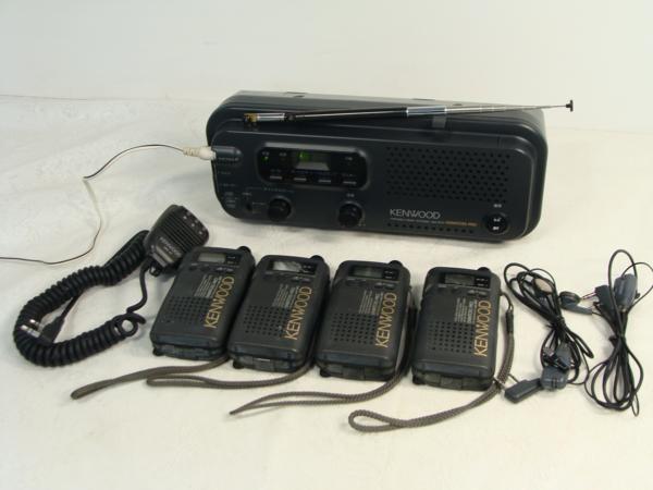 KENWOOD UBZ-B700+UBZ-B7 4台 トランシーバーセット☆1215-269