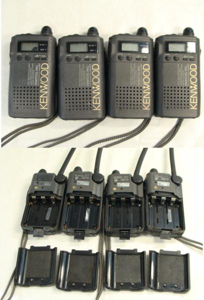KENWOOD UBZ-B700+UBZ-B7 4台 トランシーバーセット☆1215-269