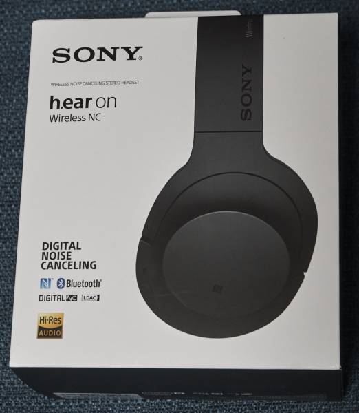 美品ソニーヘッドホン h.ear on MDR-100A L (ビリジアンブルー) SONY