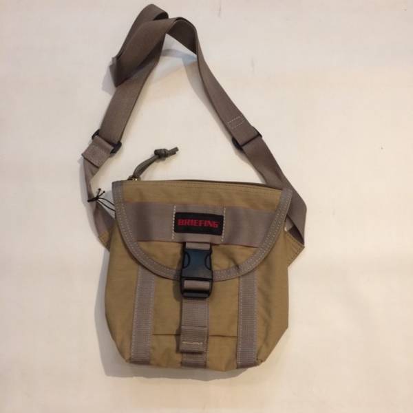 新品 BRIEFING ブリーフィング NC JET ベージュ ショルダーバッグ 男女 