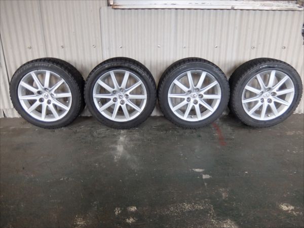 レクサス GS350 純正ホイール スタッドレス 4本 17インチ スノー