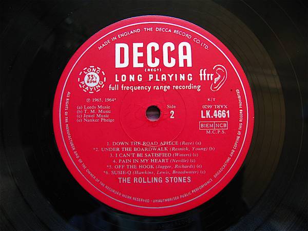 ★ROLLING STONES★ 【NO.2】UK ORIG MONO OPENDECCA レア