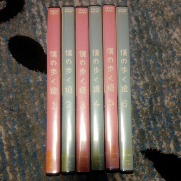 レンタルDVD 僕の歩く道 全6巻セット