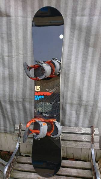 ★BURTON CLASH 155cm/バートンカスタムバインディングセット★