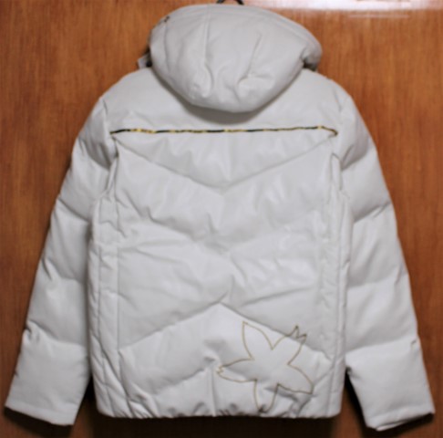 SALE！絡繰魂♪(L)切替中綿PUレザージャケット訳あり