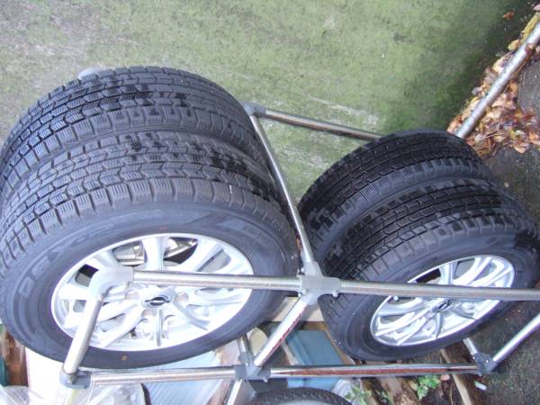スタッドレスタイヤ＆アルミホイール175/70R14 4穴4本セット 14インチ
