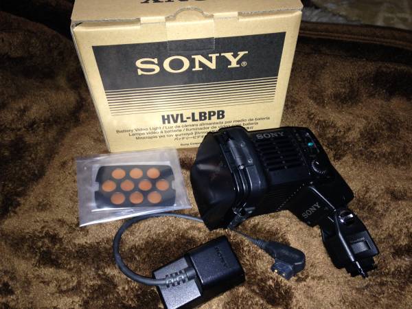 SONY HVL-LBPB LEDライト 中古