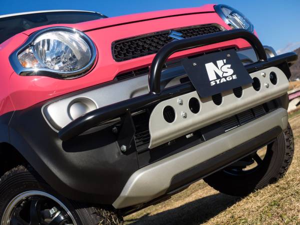 ハスラー オフロードバンパー エヌズステージ製 Mr31s フロント 売買されたオークション情報 Yahooの商品情報をアーカイブ公開 オークファン Aucfan Com