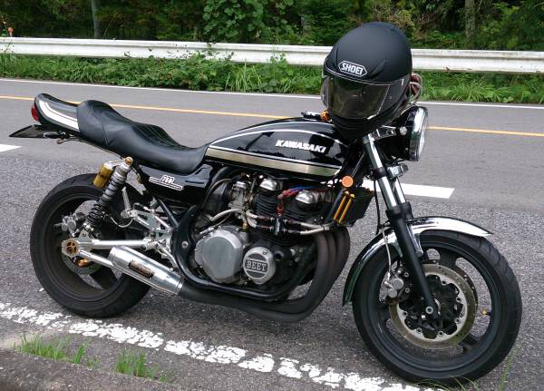 ゼファー750/1100♪フロントメッキフェンダ ☆Z2タイプ