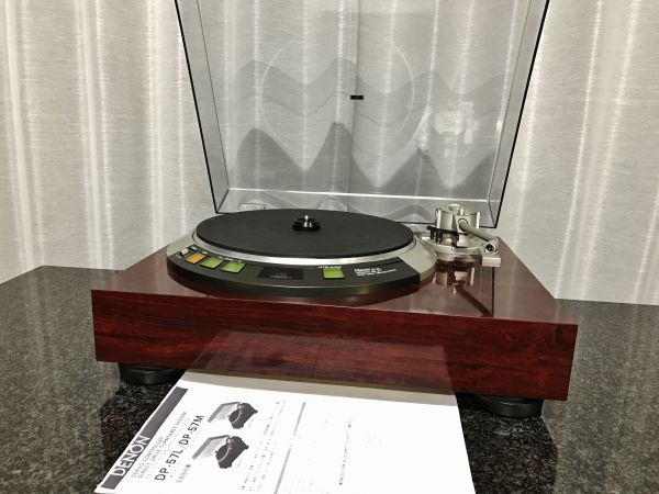 完動良品 DENON DP-57L オートリフトアップ S字アーム