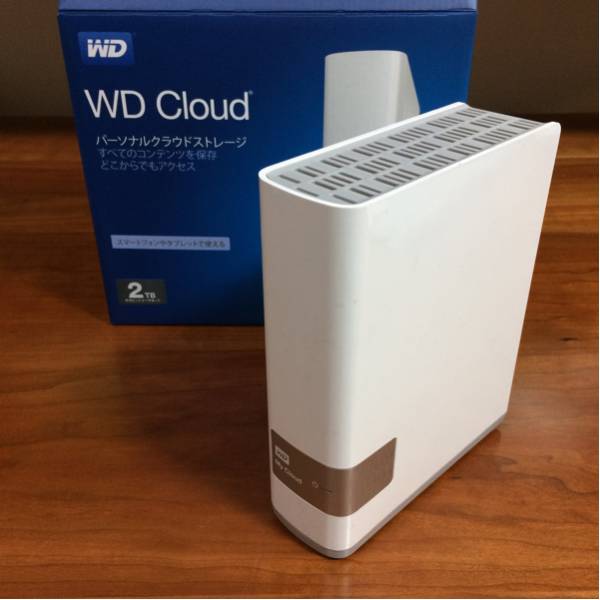 【新品】パーソナルクラウドストレージ2TB WD Cloud パーソナルクラウド 2TB WDBAGX0020HWT WD My Cloud Home 2TB