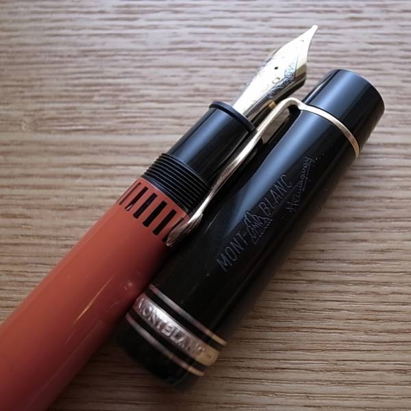 MONTBLANC ヘミングウェイ万年筆 こ*う様 レア 送料込みモンブラン