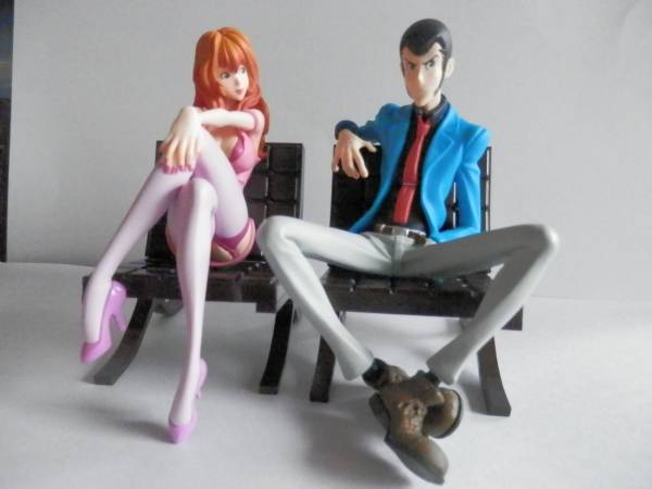 ☆ルパン＆不二子フイギュア　USED　１５