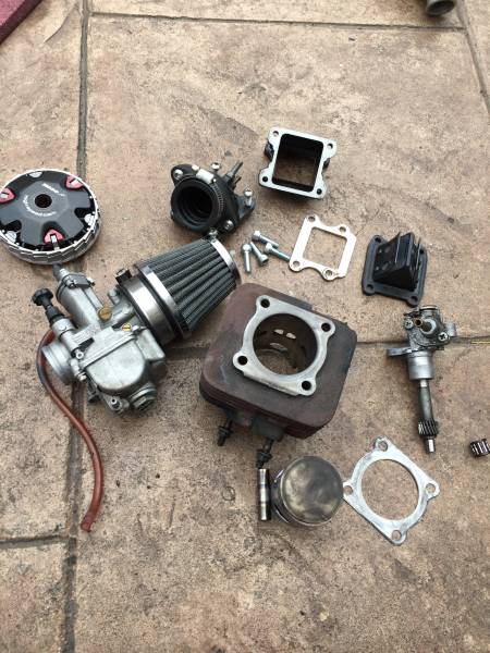 ジャイロ ボアアップ ジャイロ マロッシ 68cc バリ キット 用 