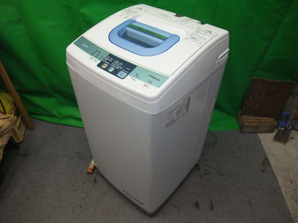 13年製☆日立/HITACHI 全自動洗濯機 5.0㎏ NW-5MR☆ 日立