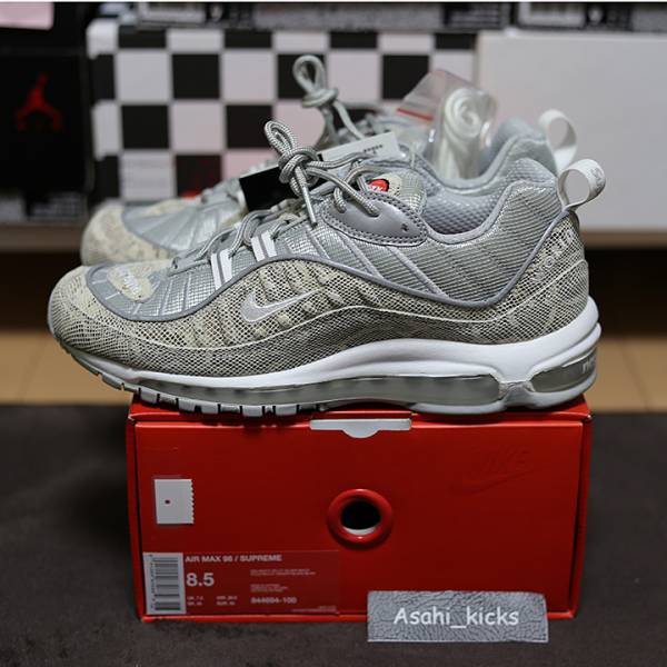 Supreme NIKE AIR MAX 98 US8.5 26.5cm SNAKE スネーク ナイキ