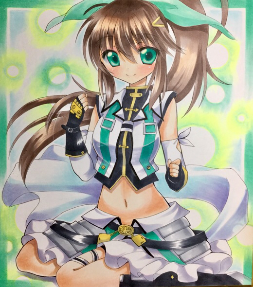 Vivid Strike フーカ レヴェントン 手描き イラスト 色紙 手描きイラスト 売買されたオークション情報 Yahooの商品情報をアーカイブ公開 オークファン Aucfan Com