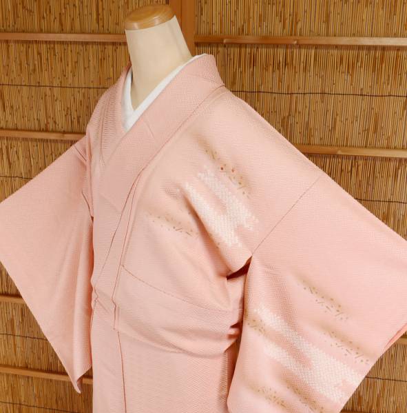 【京化粧】2848訪問着　京友禅金彩刺繍絞り○即決送料無