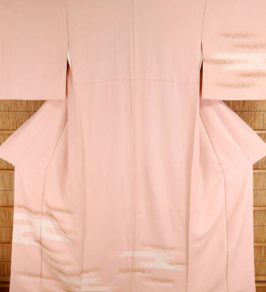 【京化粧】2848訪問着　京友禅金彩刺繍絞り○即決送料無