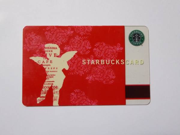 スターバックス スタバカード 天使 エンジェル 旧ロゴ 2002年 カード