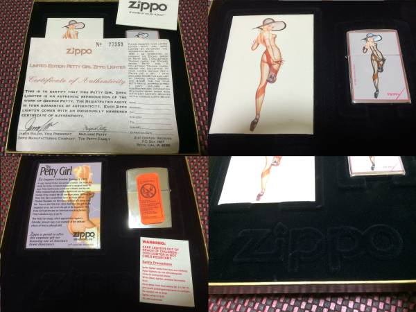 激安大特価，定番人気 品 ぺティガール ジッポ― 付属品多数(Zippo)｜売買されたオークション情報、yahooの商品情報をアーカイブ公開 - オークファン Zippo