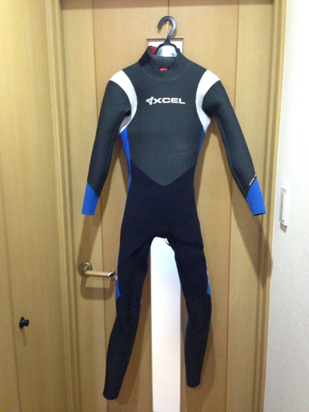 エクセル レディースフルスーツ 5mm 3mm サイズM 160cm 50kg_1