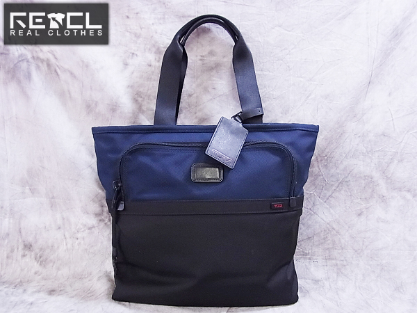 TUMI/トゥミ トートバッグ ブラック×ネイビー 26195NVDE 年末年始ご対応に関しまして