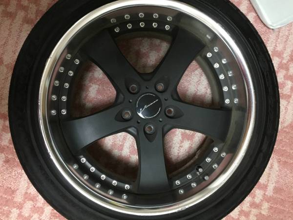 超レア 深リムSSR ビエナソブリン 18インチ 8.5j ＋43 SL 二本 【公式