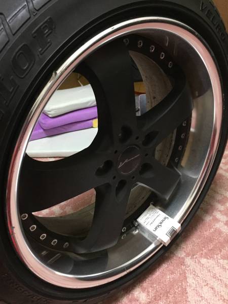 超レア 深リムSSR ビエナソブリン 18インチ 8.5j ＋43 SL 二本 【公式