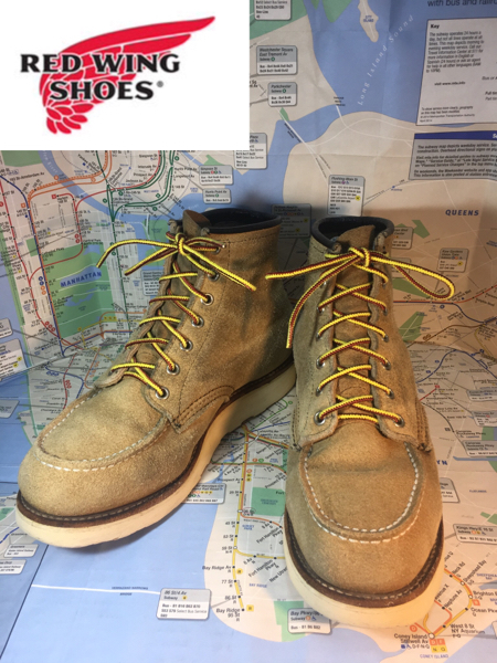 四角犬タグ 大セール レッドウイング US7ハーフ 約26㎝ 紐新品