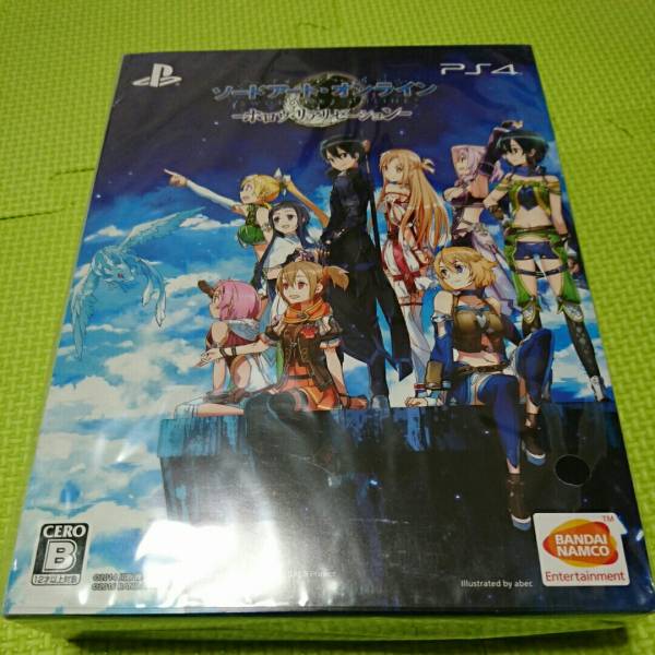 新品PS4 ソードアートオンライン ホロウリアリゼーション限定版