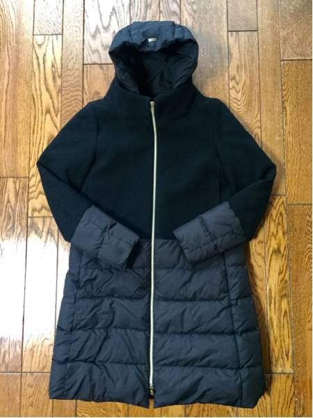 昨年ヘルノ185000美品ウールダウンコート大草さんSTORY好き