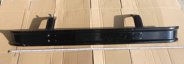 未使用？リアバンパー ステー付 トラック後板 旧車_1