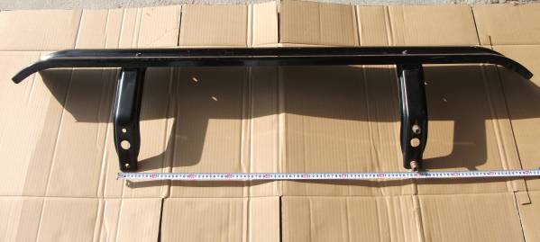 未使用？リアバンパー ステー付 トラック後板 旧車_2