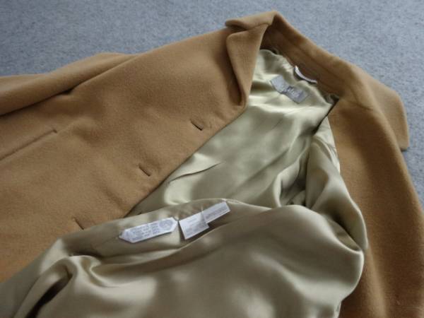 美品 MAXMARA キャメルベージュ チェスターコート