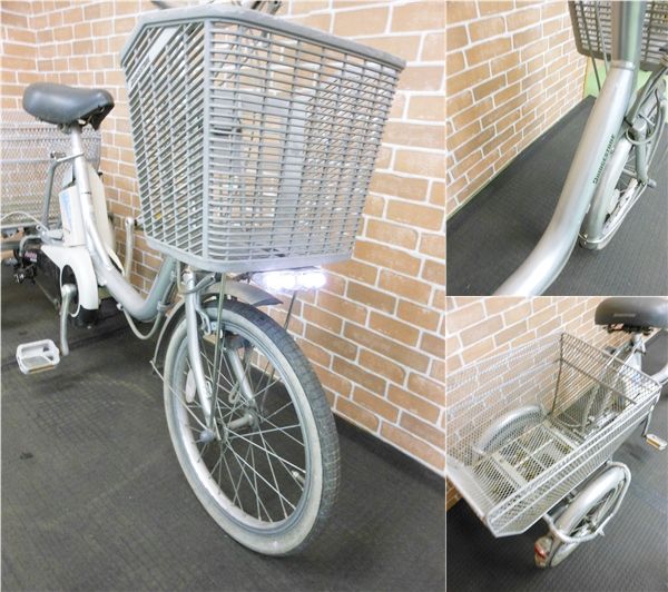 ブリヂストン アシスタワゴン 電動アシスト 3輪自転車 充電器付