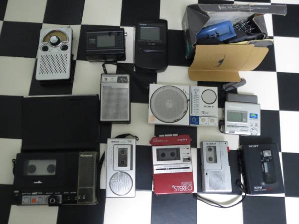 ソニー、カシオ、ナショナル、パナソニック等11台 ジャンク