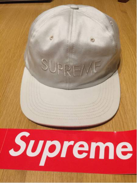 supreme 15ss tonal logo 6panel cap 即完売 オンライン購入