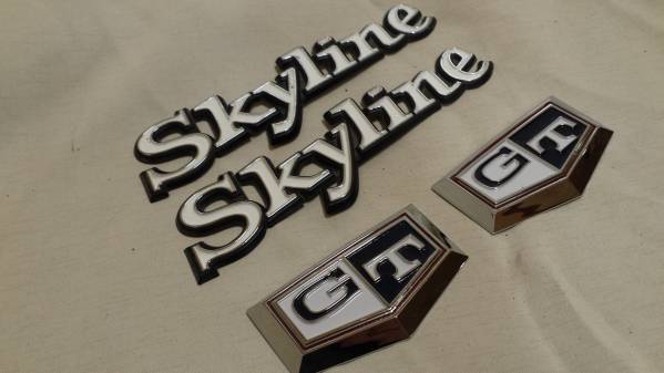 ケンメリ　GTエンブレムセット　スカイライン　ハコスカ　旧車