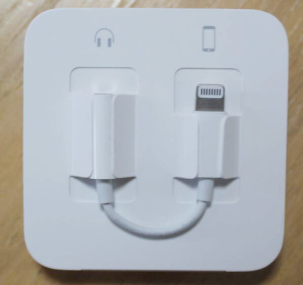 iPhone7 純正イヤホン 変換アダプタ付 新品 送料120円 即決有り_2