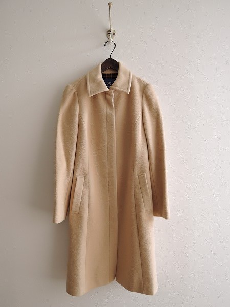 品質保証，人気セール バーバリー BURBERRY BLUE LABEL アンゴラウールコート40 0117(Lサイズ)｜売買されたオークション情報、yahooの商品情報をアーカイブ公開 - オークファン 女性用