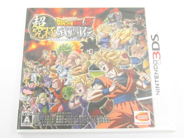 未開封 ドラゴンボールZ 超究極武闘伝 3DS ゲームソフト □U2855