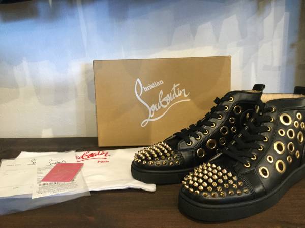 Christian Loubotin クリスチャンルブタン スニーカー サイズ43 ブラック