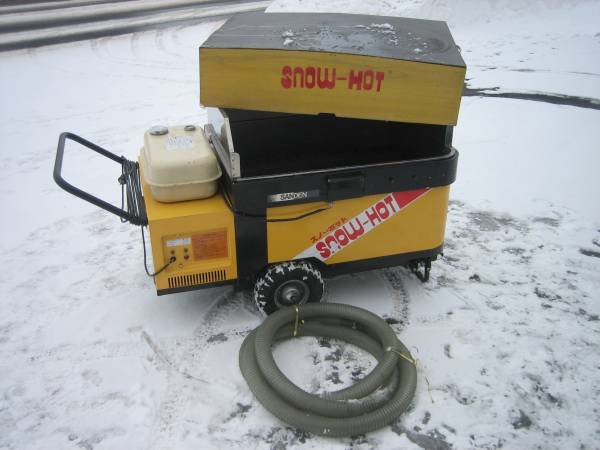 移動式融雪機SMT-1300・スノーメル太郎 ◇美品◇サンデン◇移動式