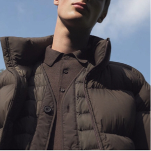 ★UNIQLO U ルメール ★16AW 新品 エクストラファインメリノニットポロシャツ darkgreen L ★ハイゲージ ユニクロU ユニクロルメール