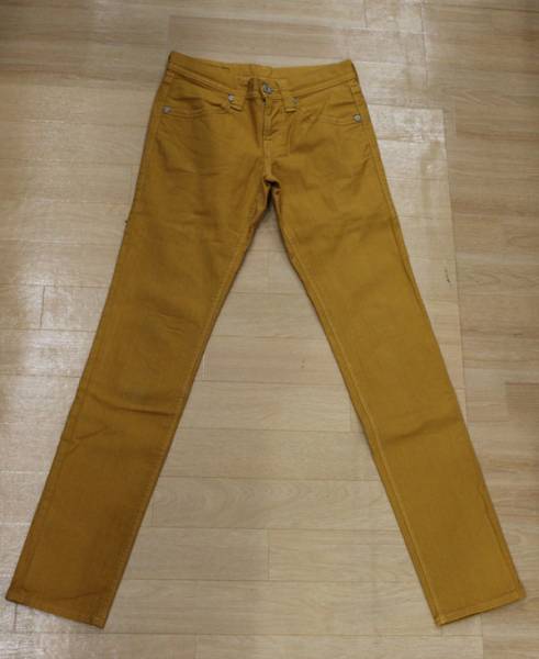 4568 D.M.G ドミンゴ マスタード コットン パンツ イエローSS