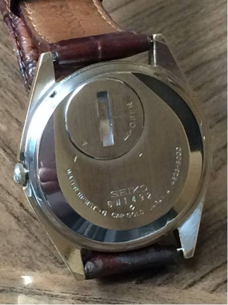 セイコー/SEIKO ４８キングクオーツ４８２３-８０００キャップゴールド稼動品_2