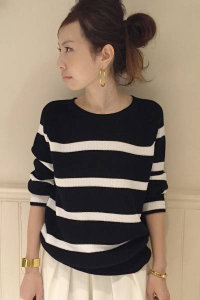 アパルトモン購入★オリジナル★コットンニット★春秋